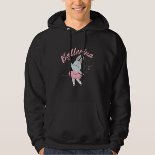 Ballet Dancer Ballerina Rabbit Bunny Dance Music B Hoodie