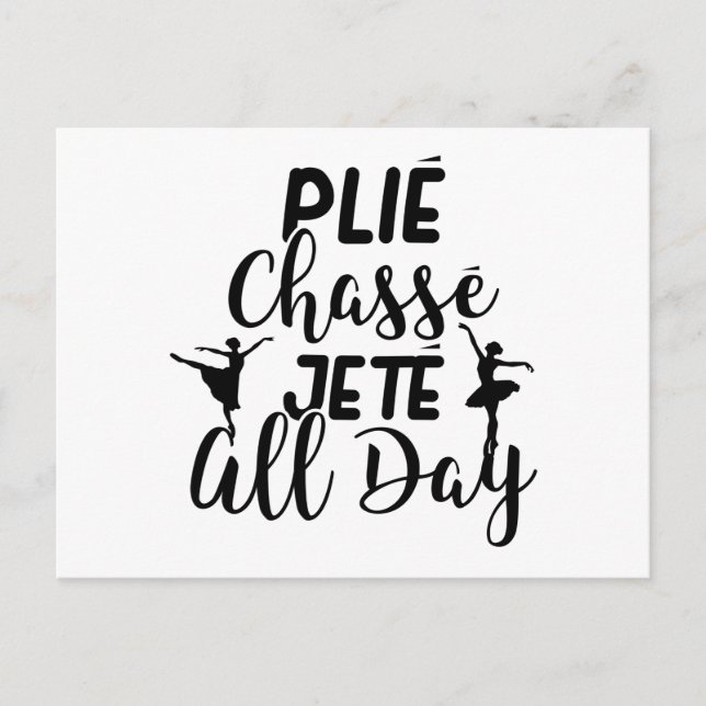 Ballet Dancer | Ballerina Tanzsport Gift Ideas Postcard (Front)