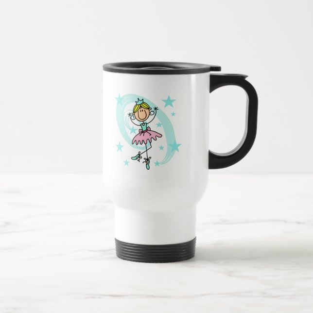 Ballet Dancer - Blonde T-shirts and Gifts Travel Mug (Right)