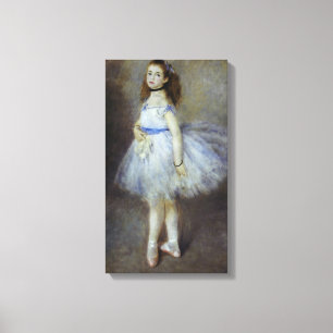 Ballet Dancer by Pierre Renoir, Vintage Fine Art Canvas Print