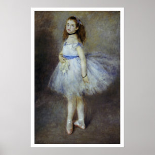 Ballet Dancer by Pierre Renoir, Vintage Fine Art Poster