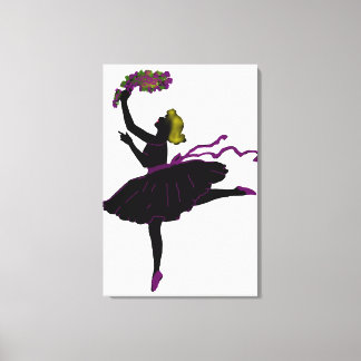 Ballet Dancer Canvas Print
