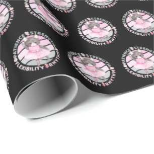 Ballet Dancer Core Values - Ballerina Wrapping Paper