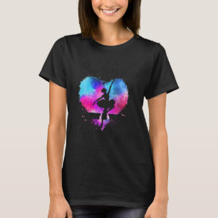 Ballet Dancer Dance Girl Ballerina Heart I'm A Bal T-Shirt