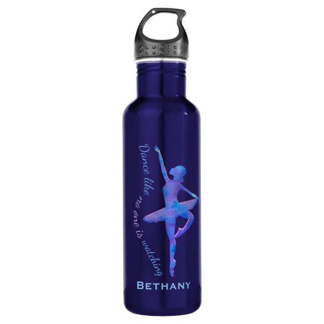Ballet Dancer Dance Quote Personalised 710 Ml Water Bottle (Front)