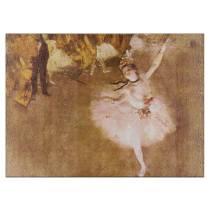Ballet Dancer Degas Star Painting Cutting Board