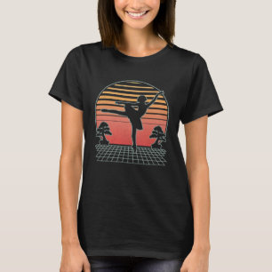 Ballet Dancer Futuristic Retro Tutu Woman Girl Dan T-Shirt