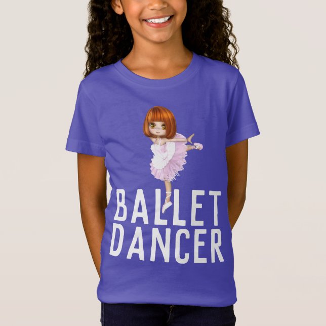 BALLET DANCER GIRLS T-SHIRTS (Front)