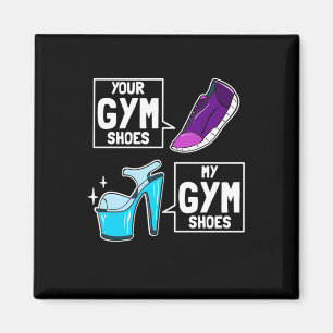 Ballet Dancer Gym Shoes Magnet