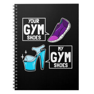 Ballet Dancer Gym Shoes Notebook