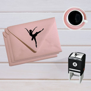Ballet Dancer Ink Stamp