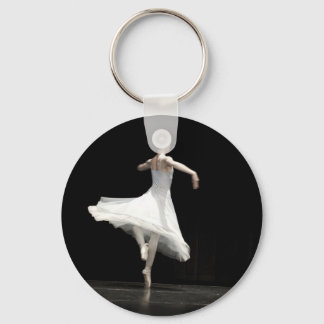 Ballet Dancer Key Ring
