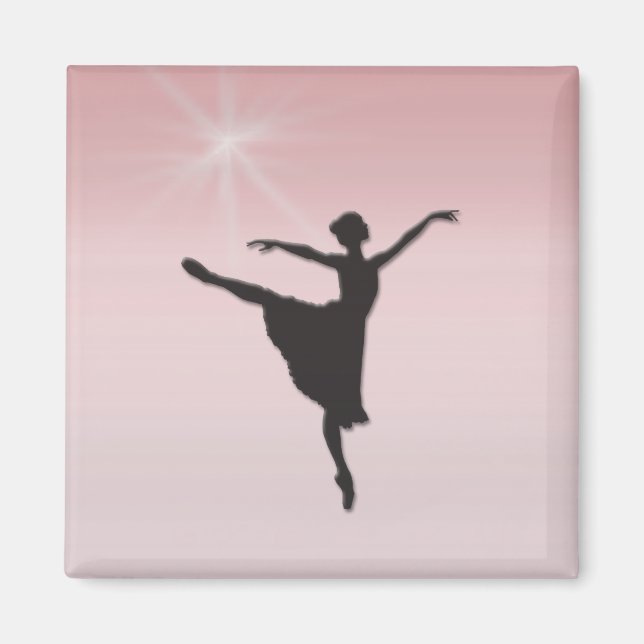 Ballet dancer magnet (Front)