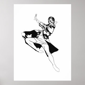 Ballet Dancer Man (2) Poster