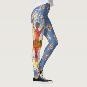Ballet Dancer Personalise Ballerina Leggings