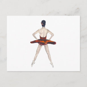 Ballet Dancer Postcard