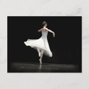 Ballet Dancer Postcard