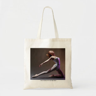 Ballet Dancer Tote Bag