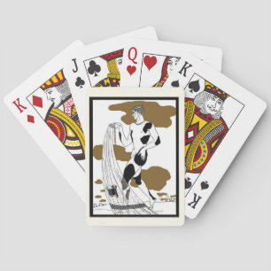 Ballet Dancer Vaslav Nijinski Playing Cards