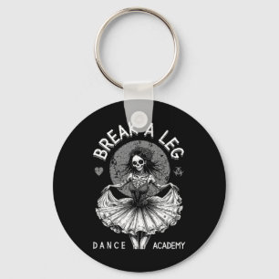 Ballet Dancer Zombie Ballerina Dance Academy Funny Key Ring
