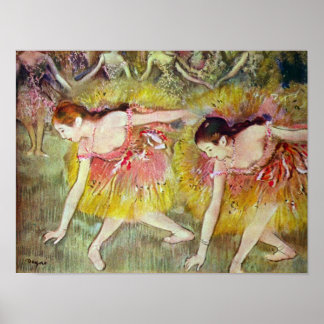 Ballet dancers by Edgar Degas Poster