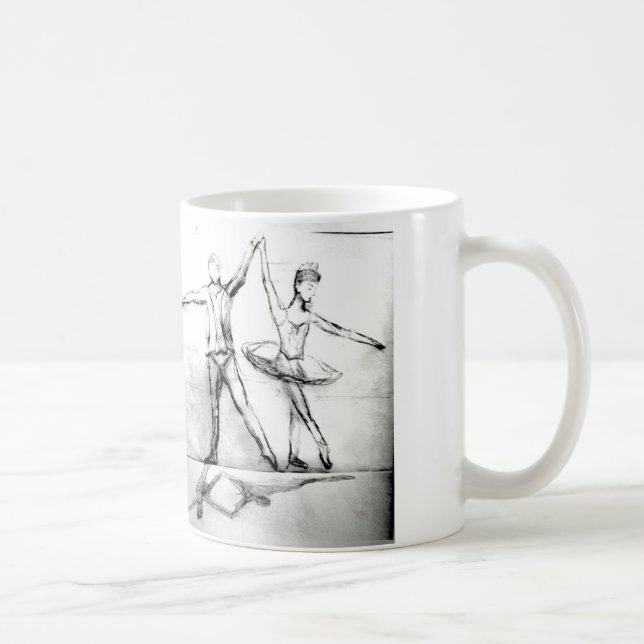 Ballet Dancers Coffee Mug (Right)