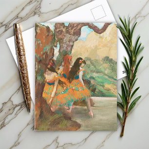 Ballet Dancers, Degas Art Postcard