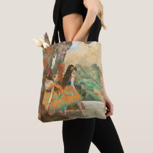 Ballet Dancers, Degas Art Tote Bag