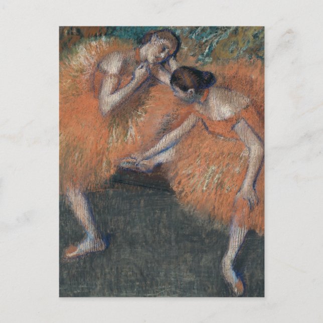 Ballet Dancers Edgar Degas Postcard (Front)