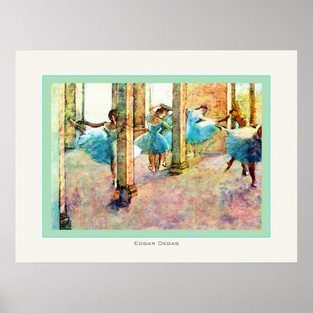 Ballet Dancers ~ Edgar Degas Poster (Front)