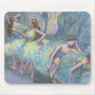 Ballet Dancers in the Wings by Edgar Degas Mouse Mat