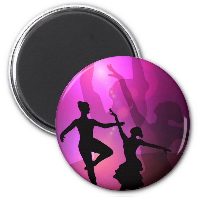 Ballet Dancers Magnet (Front)