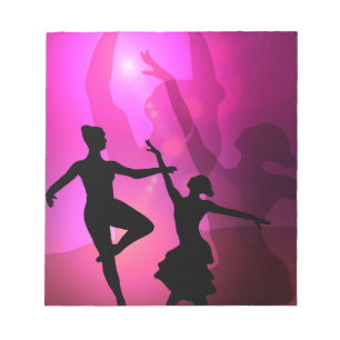 Ballet Dancers Notepad