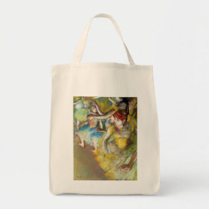 Ballet Dancers on Stage by Degas Tote Bag