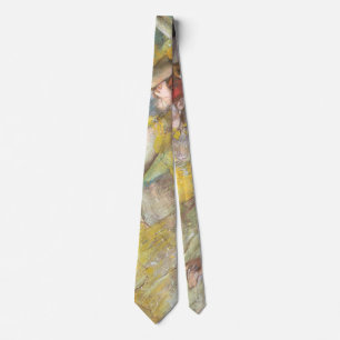 Ballet Dancers on the Stage by Edgar Degas Tie