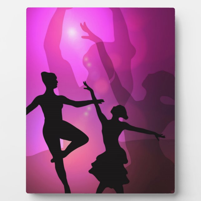 Ballet Dancers Plaque (Front)