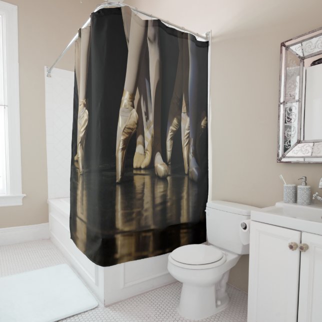 Ballet Dancers Shower Curtain (In Situ)