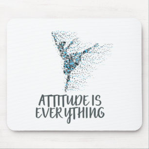 Ballet Dancing Attitude Quote Gift For Ballet Danc Mouse Mat