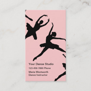 Ballet Dancing Business Cards