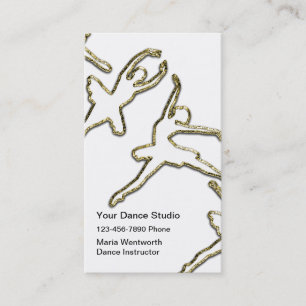 Ballet Dancing Business Cards