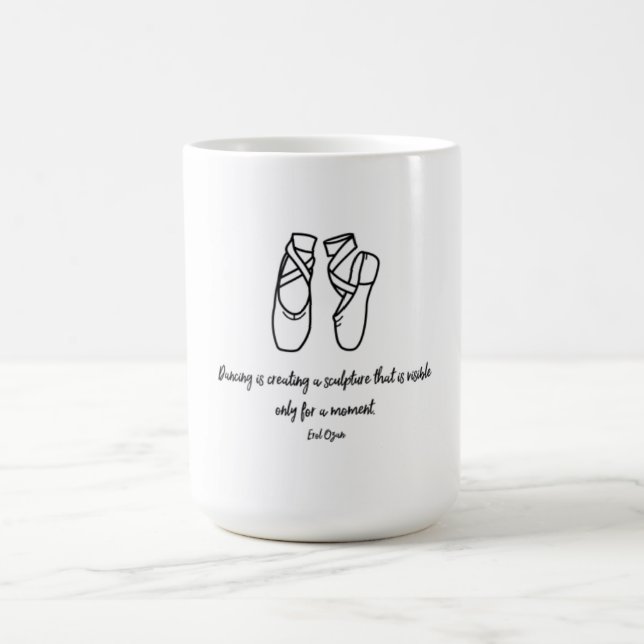 Ballet dancing mug (Center)