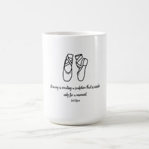 Ballet dancing mug
