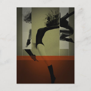 Ballet Dancing Postcard
