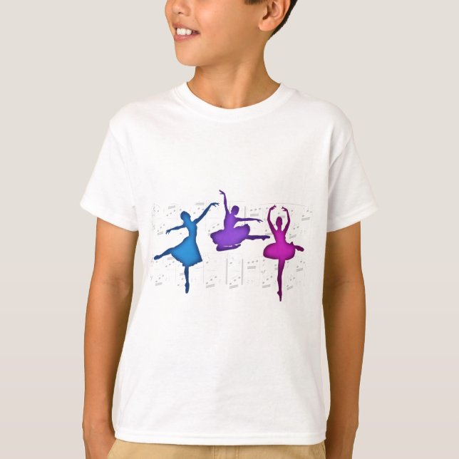 Ballet Day Ballerinas T-Shirt (Front)