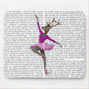 Ballet Deer in Pink Mouse Mat