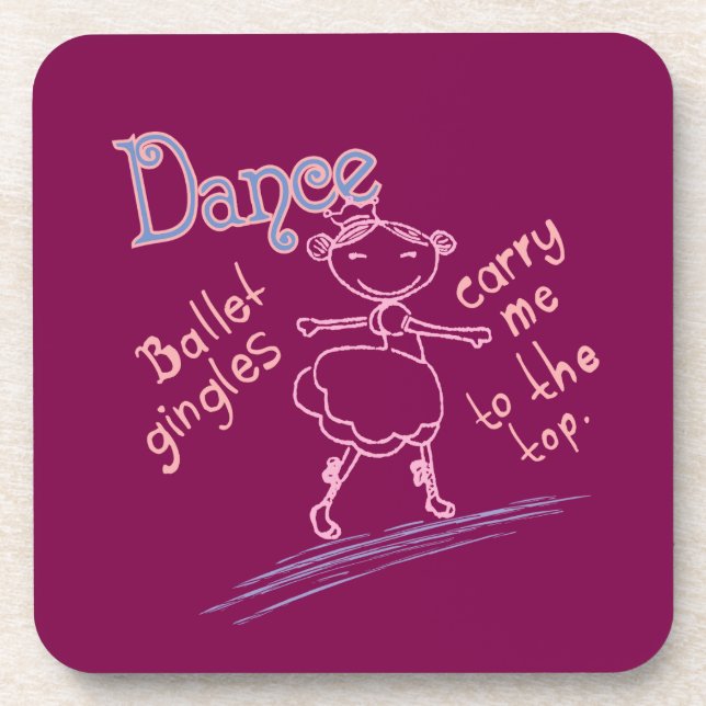 Ballet Dreams: Dance to the Top! Coaster (Front)