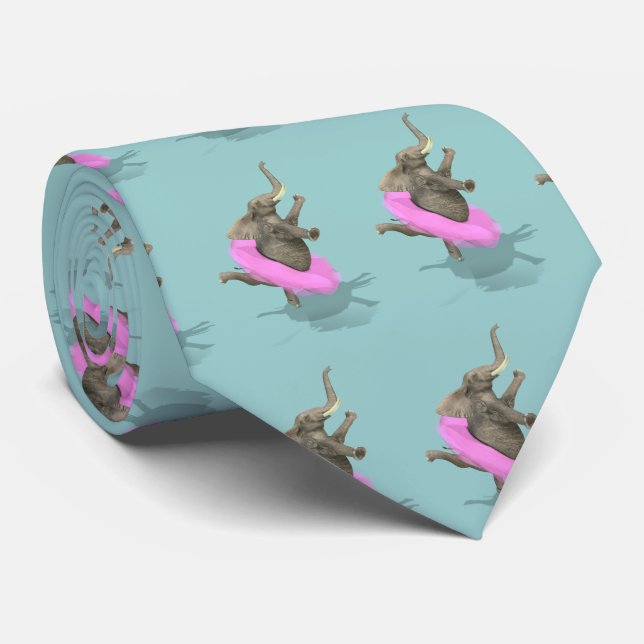 Ballet Elephant En Pointe Tie (Rolled)