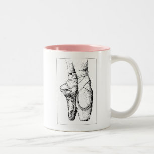 Ballet -- En Pointe Two-Tone Coffee Mug