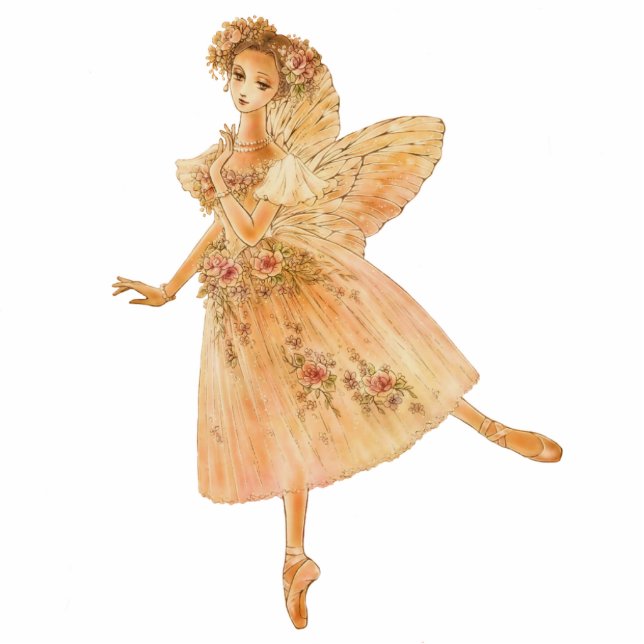 Ballet Fantasy Art Photo Sculpture - La Sylphide (Front)
