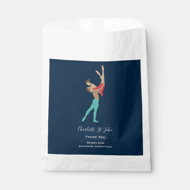 Ballet Favour Bags (Front)